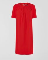 Thumbnail for your product : Jaeger Ruche Neck Dresss
