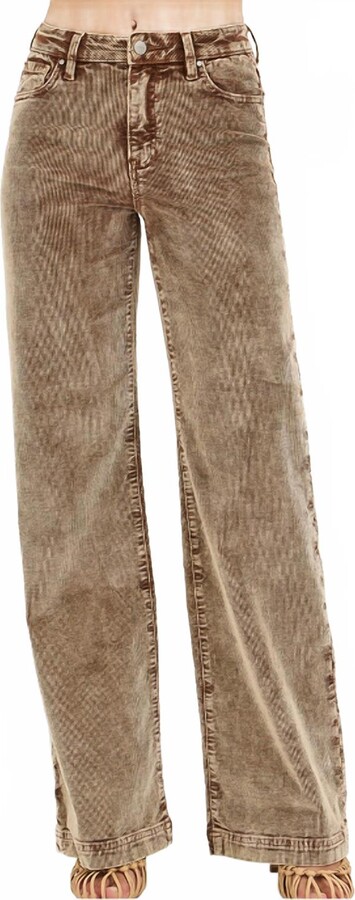 RISEN Ella Corduroy Pant In Mocha