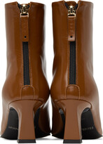 Thumbnail for your product : Reike Nen Brown Slim Lined Ankle Boots