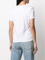 Thumbnail for your product : Elisabetta Franchi embroidered-logo T-shirt