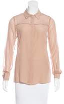 Thumbnail for your product : Rachel Zoe Silk Button-Up Top
