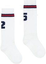 Thumbnail for your product : Gucci Children's stretch cotton "25" socks