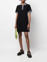 Thumbnail for your product : Karl Lagerfeld Paris Bouclé Short-Sleeve Polo Dress