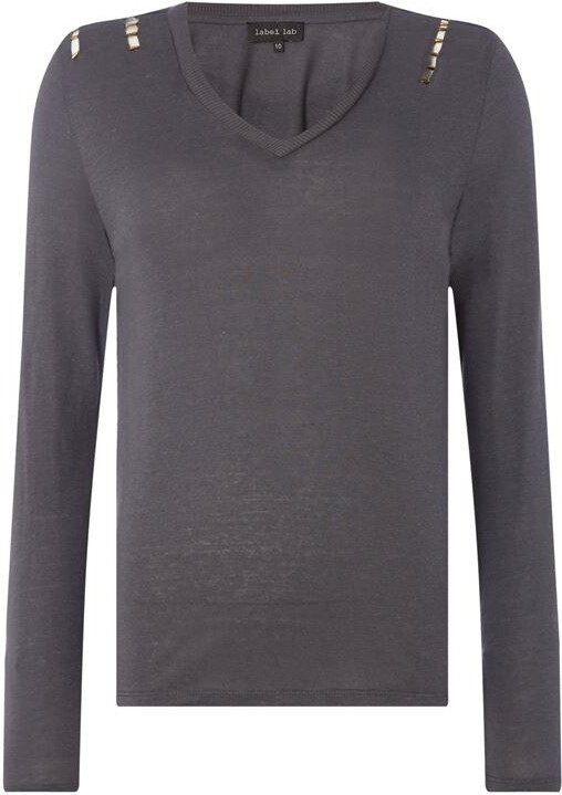 Label Lab Label Lab Marnie V Neck Top ShopStyle