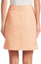 Thumbnail for your product : Akris Punto A-Line Tweed Skirt