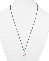 Thumbnail for your product : Monica Rich Kosann 18K Yellow Gold Carpe Diem Spinning Pendant Necklace, 30