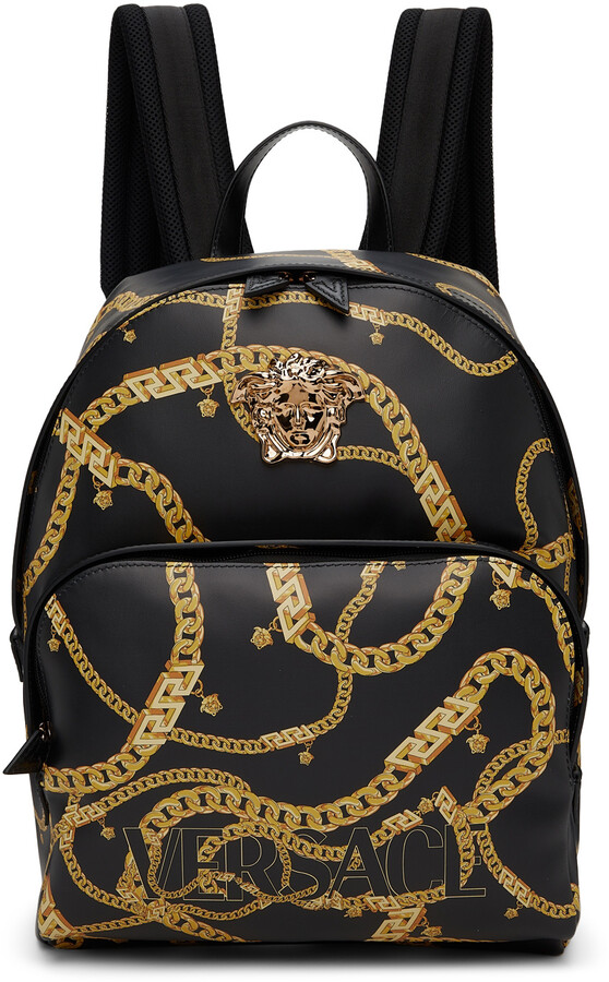 versace backpack men