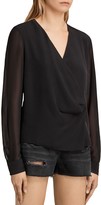 Thumbnail for your product : AllSaints Nile Silk Top