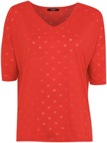 Thumbnail for your product : George Burnout Spotty T-shirt