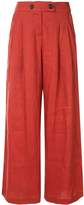 Thumbnail for your product : SUBOO Rising Sun wide leg trousers