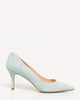 Thumbnail for your product : Le Château Italian-Made Suede Pointy Toe Pump