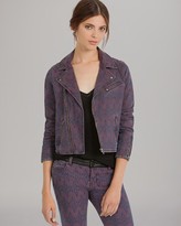 Thumbnail for your product : Maje Jacket - Printed Denim