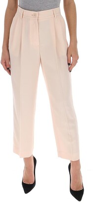 Santo MidRise Cropped Tailored Trousers DUSKY PINK  ALLSAINTS