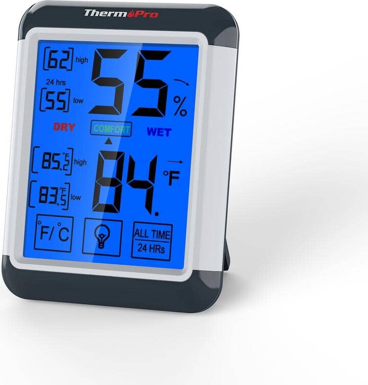 ThermoPro TP55W Digital Hygrometer Indoor Thermometer Humidity Gauge
