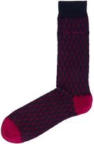 Thumbnail for your product : Ted Baker Men's Geo pattern sock