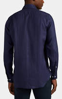 Thumbnail for your product : Loro Piana Men's Slub Linen Shirt - Navy