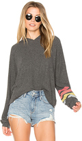 Thumbnail for your product : Michael Lauren Delaney Cropped Hoodie in Charcoal
