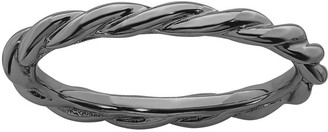 Simply Stacks Sterling Twisted Band Ring