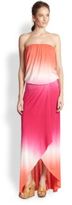 Thumbnail for your product : Young Fabulous & Broke Grayson Ombre Strapless Maxi Dress