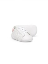Thumbnail for your product : Gucci Children Leather Logo Sneakers