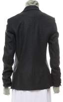 Thumbnail for your product : Veronica Beard Wool Layered Blazer