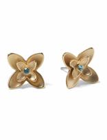 Thumbnail for your product : Hive and Honey Gold Flower Studs