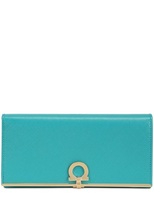 Thumbnail for your product : Ferragamo Saffiano Leather Flap Wallet