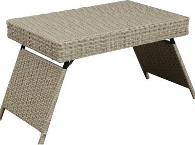 Toytopia Pals Portable Folding Wicker Table