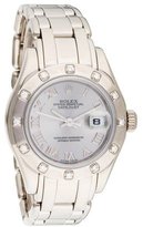 Thumbnail for your product : Rolex Pearlmaster Watch