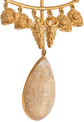 Aurélie Bidermann Panama quartz necklace