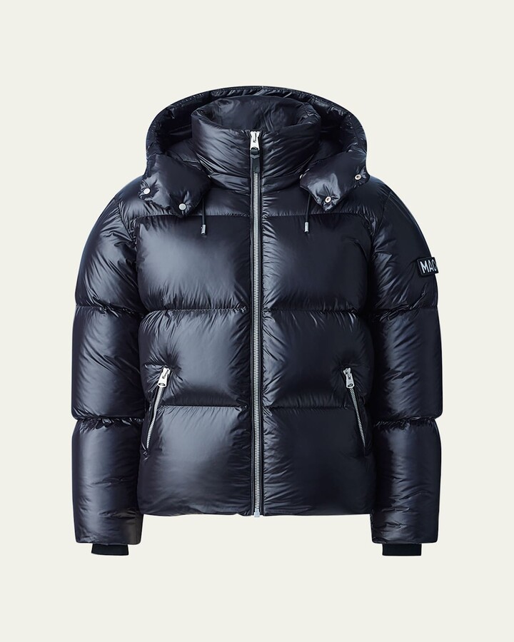 Mackage Men's Kent Short Hooded Puffer Coat
