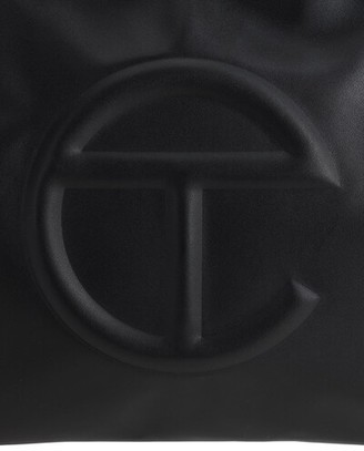 Telfar Medium Embossed Logo Shopper Tote Bag