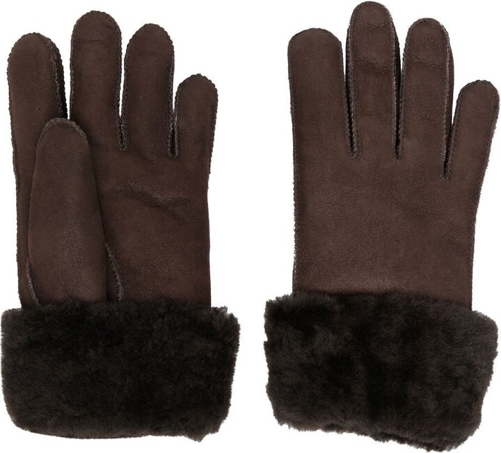 Parajumpers LogoPatch Shearling Gloves ShopStyle