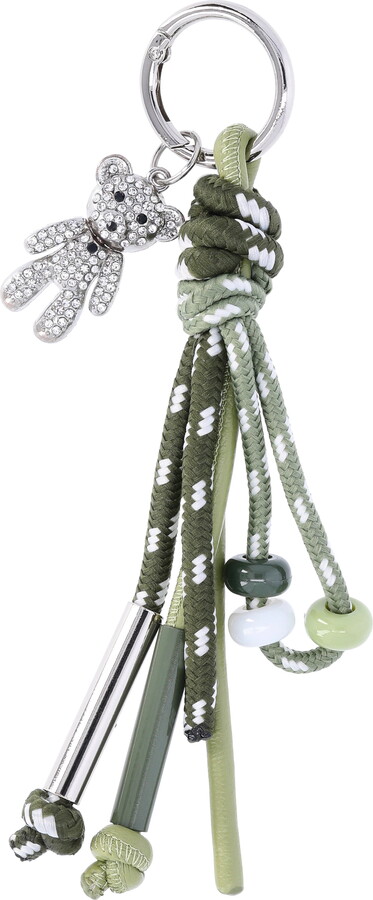 No Boundaries Women’s Bag Charm, Olive Bungee