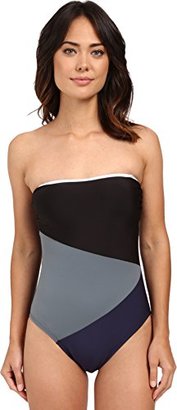 Nautica Women's Block and Tackle Soft Cup One Piece Swimsuit