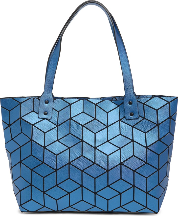 PATRIZIA LUCA Slanted Square Geometric Tote Bag - ShopStyle