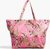 Thumbnail for your product : Emilio Pucci Printed satin-twill tote