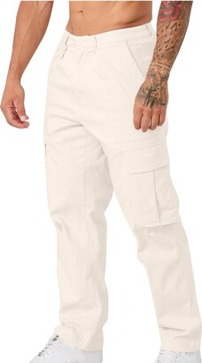 Men's Joggers Linen Pants Trousers Summer Pants Casual Pants