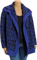 Thumbnail for your product : Old Navy Women's Plus Patterned Open-Front Cardis