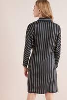 Thumbnail for your product : Next Womens Black Stripe Belted Shirt Dress