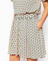 Thumbnail for your product : Essentiel Antwerp Flippy Skirt in Geometric Print