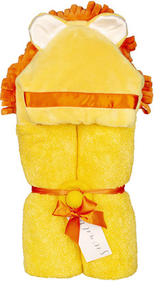 Swankie Blankie Lion Hooded Towel, Yellow
