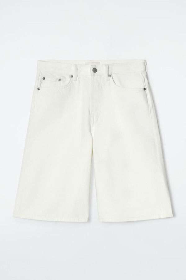 COS Longline Denim Shorts