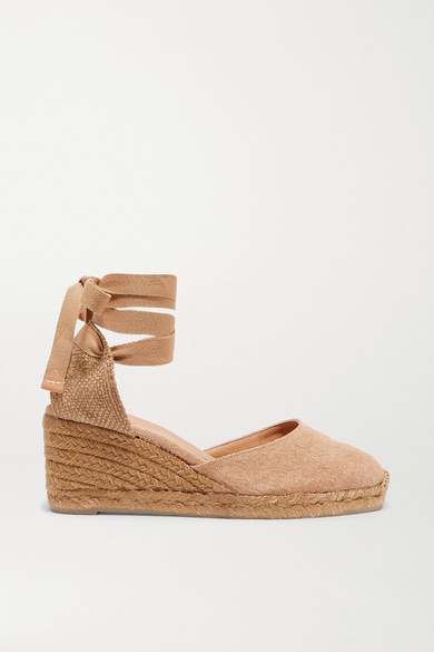 carina 60 canvas wedge espadrilles