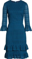 Thumbnail for your product : Maggy London Ruffle Lace Sheath Dress