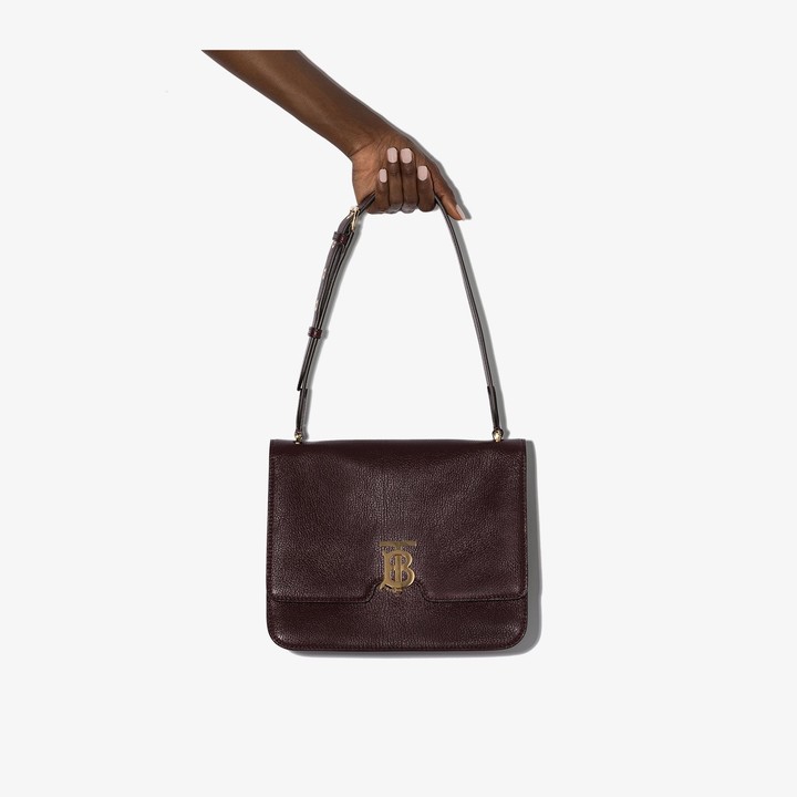 Burberry Red Alice TB leather shoulder bag ShopStyle