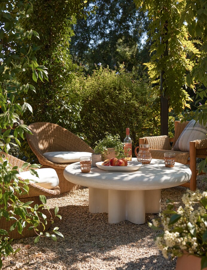 Lulu and Georgia Ruiz Indoor / Outdoor Round Coffee Table