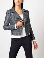 Thumbnail for your product : Linea Candi textured biker