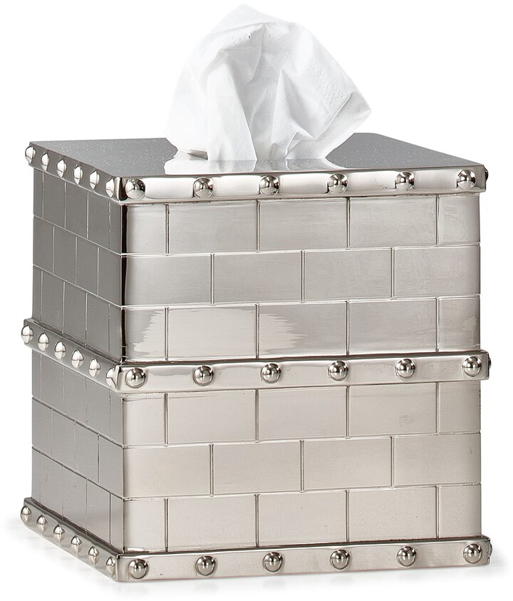 Dosige Tragbar Tissue-Box Baumwolle und Linen Niedliche Hirsche Tissue Bag Kosmetiktücher-Box Aufbewahrungsbox 24 18cm