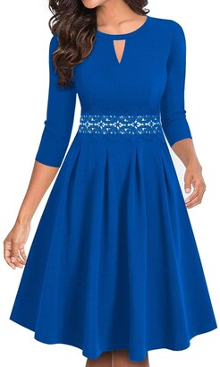 Royal Blue Dresses Uk | Shop the world's largest collection of fashion |  ShopStyle UK